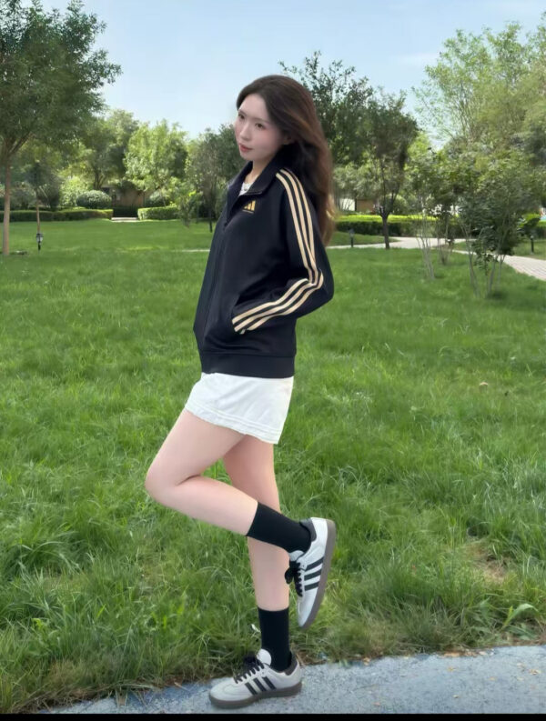 Adidas Samba OG Leopard Print Beige Retro Casual Shoes for Women - Classic 3-Stripes, Gum Rubber Sole, Everyday Streetwear Sneakers