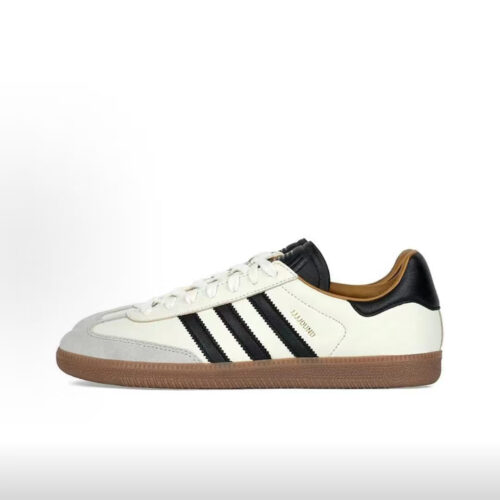 米黑棕 Adidas Samba OG Leopard Print Beige Retro Casual Shoes for Women - Classic 3-Stripes, Gum Rubber Sole, Everyday Streetwear Sneakers